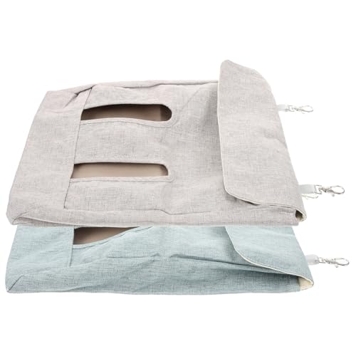 DRESSOOS 2pcs Feeder Tasche Haken Meerschweinchen Heu Fütterung Tasche Haustier Lagerung für Heu und Lebensmittel von DRESSOOS