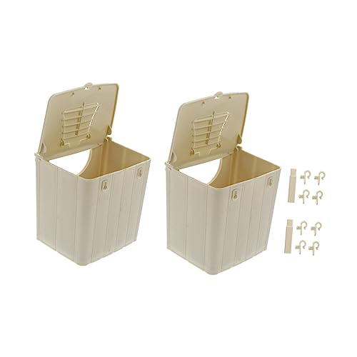 DRESSOOS 2pcs Vogel Zucht Box Vogel Käfig Nistkasten Sittich Nistplatz Hause Für Vögel von DRESSOOS
