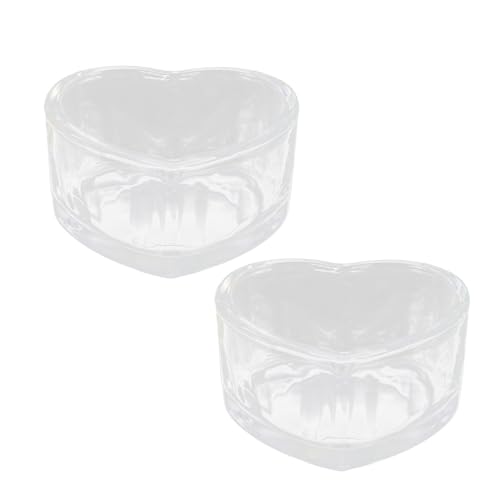 DRESSOOS 2st Futternapf Für Hamster Haustier Käfig Guinea-futternapf Zwinger Coop Hamsternapf Für Futter Futterspender Schüsseln Liner Steigleitung Transparent von DRESSOOS
