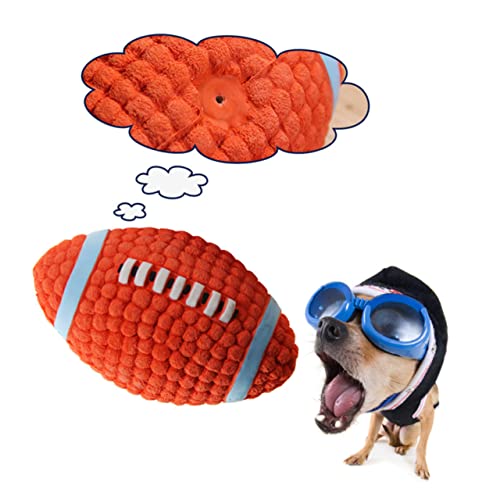 DRESSOOS Sport-quietschspielzeug Für Hunde 2er-Pack Hundespielzeug Haustier-kauspielzeug Hunde-quietschspielzeug Interaktiv Gegen Langeweile Beim Kauen von DRESSOOS