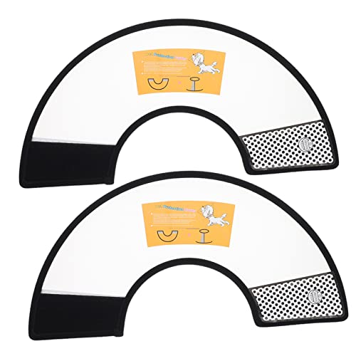 DRESSOOS 2er-Pack elisabethanisches für und Hunde Haustier-Halskreis Anti-Biss-Kratzer-Erholungshalsband für und Hunde DRESSOOS 2er-Pack elisabethanisches für und Hunde Haustier-Halskreis Anti-Biss-Kratzer-Erholungshalsband für und Hunde von DRESSOOS