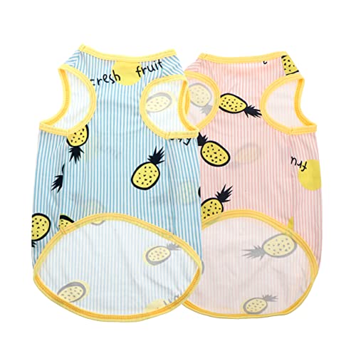 DRESSOOS Weste-Kleid-Set für Haustiere 2-teilig Sommerweste für Katzen leicht atmungsaktiv stylischer Pullover für Hunde und Welpen DRESSOOS Weste-Kleid-Set für Haustiere 2-teilig Sommerweste für Katzen leicht atmungsaktiv stylischer Pullover für Hunde und Welpen von DRESSOOS