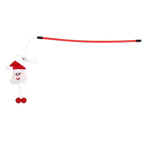 DRESSOOS Katzenspielzeug Weihnachtsmann-Design Interaktive Katzenangelruten Für Haustiere DRESSOOS Katzenspielzeug Weihnachtsmann-Design Interaktive Katzenangelruten Für Haustiere von DRESSOOS