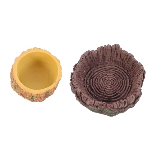 DRESSOOS 2er-Pack Futternäpfe Für Eidechsen Und Reptilien Wassernäpfe – Design Für Jungen Und Mädchen Tierbedarf Aus Kunstharz DRESSOOS 2er-Pack Futternäpfe Für Eidechsen Und Reptilien Wassernäpfe – Design Für Jungen Und Mädchen Tierbedarf Aus Kunstharz von DRESSOOS