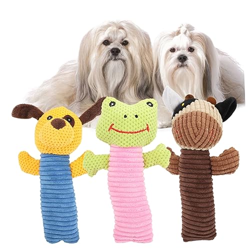 DRESSOOS 3er Set Quietschspielzeug Für Hunde üsch Tierchen Aus Hochwertigem Material Und Kauspielzeug Für Kleine Hunde Und Welpen Ideal Zum Und Zahnen DRESSOOS 3er Set Quietschspielzeug Für Hunde üsch Tierchen Aus Hochwertigem Material Und Kauspielzeug Für Kleine Hunde Und Welpen Ideal Zum Und Zahnen von DRESSOOS