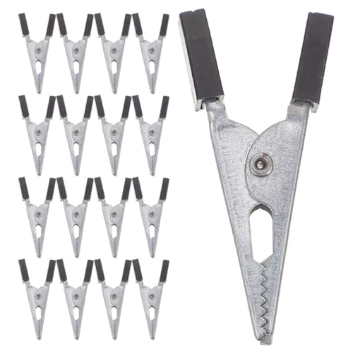 DRESSOOS 30Pcs Papagei Vogel Käfig Clip Kleine Alligatorklammern Elektrisches Gewicht Alligator Clip Papagei Vogel Käfig Vogel Käfig Ersatzteile Arbeitenbaugeräte Umgang Mit Clip Lock Für Käfig von DRESSOOS