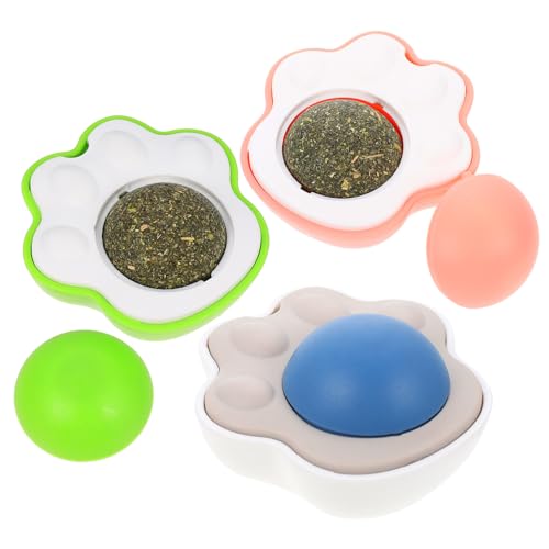 DRESSOOS 3St Katzenminze interaktives katzenspielzeug Interactive cat Toy Katzennipbälle Interaktives für Katzen Katzenminzekugeln für die Katzenwand Haustier DRESSOOS 3St Katzenminze interaktives katzenspielzeug Interactive cat Toy Katzennipbälle Interaktives für Katzen Katzenminzekugeln für die Katzenwand Haustier von DRESSOOS