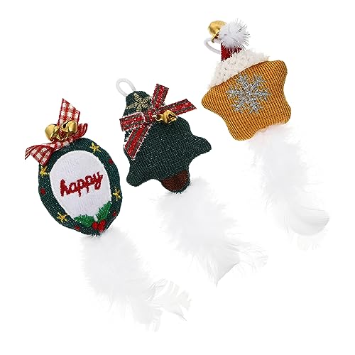 DRESSOOS 3stücke Interaktive Katzenspielzeuge Mit Kreativem Katzenminze-nachfüllkopf Zufälliger Stil Für Spielerisches Training Und Unterhaltung Von Katzen von DRESSOOS