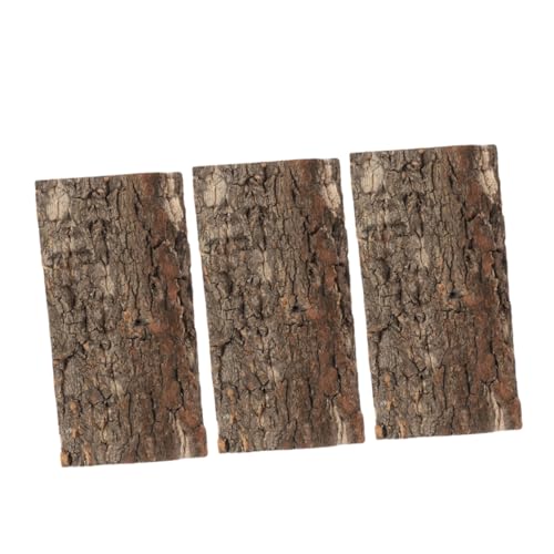 DRESSOOS 3stücke Teiliges Reptilien Kork Hintergrund Natürliche Baumrinde Dekoration Für Terrarium Aquarien Korkplatten Für Geckos Echsen Schildkröten Amphibien DRESSOOS 3stücke Teiliges Reptilien Kork Hintergrund Natürliche Baumrinde Dekoration Für Terrarium Aquarien Korkplatten Für Geckos Echsen Schildkröten Amphibien von DRESSOOS