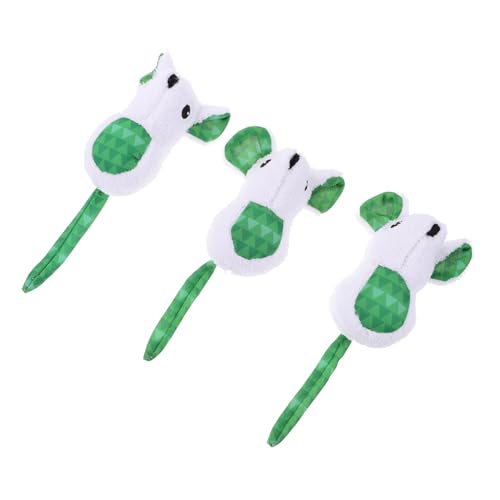 DRESSOOS 3stücke Interaktive Plüsch-mäuse Für Katzen Weiche Spielzeugmäuse Aus Hochwertigem Kuscheligem Material Fördert Spiel Und Bewegung Für Glückliche Katzen DRESSOOS 3stücke Interaktive Plüsch-mäuse Für Katzen Weiche Spielzeugmäuse Aus Hochwertigem Kuscheligem Material Fördert Spiel Und Bewegung Für Glückliche Katzen von DRESSOOS