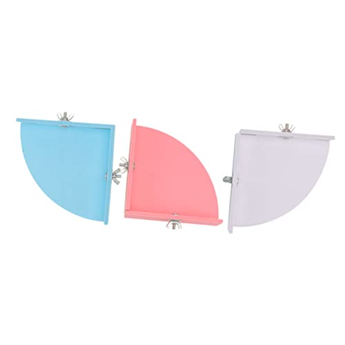 DRESSOOS 3st Dreieckiger Barsch Nest Käfig Regal Für Vögel Hamsterröhren Hamstertoilette Mülleimer Meerschweinchenkäfig Biegbar Meerschweinchentunnel Ratte Haustier PVC DRESSOOS 3st Dreieckiger Barsch Nest Käfig Regal Für Vögel Hamsterröhren Hamstertoilette Mülleimer Meerschweinchenkäfig Biegbar Meerschweinchentunnel Ratte Haustier PVC von DRESSOOS
