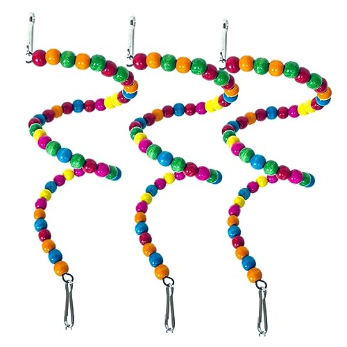 DRESSOOS 3pcs Sittich Spielzeug Hängen Vogel Bunte Holz Rotierenden Vogel Zubehör Vogel Liefert Zufällige Farbe DRESSOOS 3pcs Sittich Spielzeug Hängen Vogel Bunte Holz Rotierenden Vogel Zubehör Vogel Liefert Zufällige Farbe von DRESSOOS