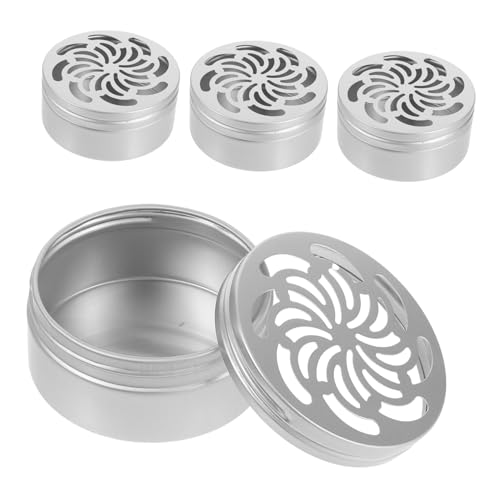 DRESSOOS Nachfüllbare Hundeduftdosen 4 Stück Metall-duftdosen Runde Aluminium-hundetrainingsdosen Für Verbessertes Training DRESSOOS Nachfüllbare Hundeduftdosen 4 Stück Metall-duftdosen Runde Aluminium-hundetrainingsdosen Für Verbessertes Training von DRESSOOS