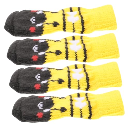 DRESSOOS 4 Stücke Hund Socken Hund Socken Nicht-warme Baumwolle Socken Für Hunde Kalten Wetter DRESSOOS 4 Stücke Hund Socken Hund Socken Nicht-warme Baumwolle Socken Für Hunde Kalten Wetter von DRESSOOS