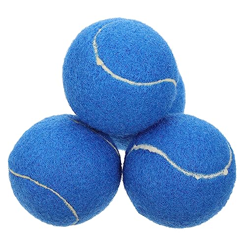 DRESSOOS 4 Stück Haustier Tennisbälle, Interaktive Hundetennisbälle, Wurfbälle Für Hunde, Interaktive Hundebälle, Interaktives Hundespielzeug, Bissfeste Hundebälle, Wurfspielzeug Für von DRESSOOS