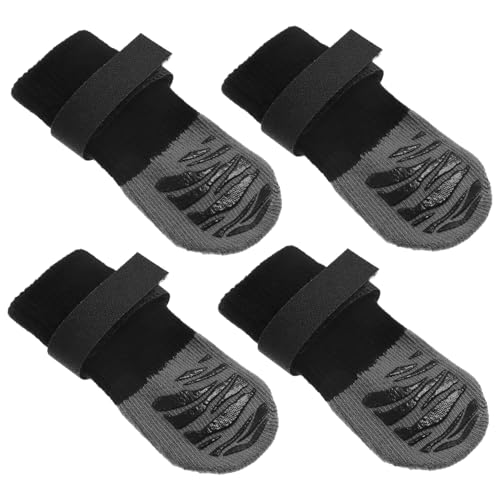 DRESSOOS Auswechselbare Hundesocken 4 Stück Katzenstiefel für Katzen Verschleißfeste Hundesocken für Draußen – DRESSOOS Auswechselbare Hundesocken 4 Stück Katzenstiefel für Katzen Verschleißfeste Hundesocken für Draußen – von DRESSOOS
