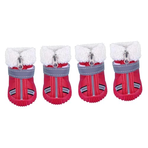 DRESSOOS 4 Stücke Haustier Hund Socke Schneeschuhe Schuhe Für Welpen Pfote Nicht-gehen Im Freien DRESSOOS 4 Stücke Haustier Hund Socke Schneeschuhe Schuhe Für Welpen Pfote Nicht-gehen Im Freien von DRESSOOS