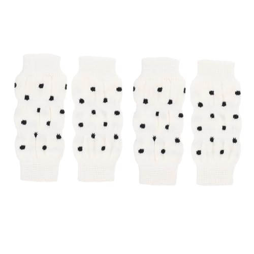 DRESSOOS 4 Stück Beinschützer Für Haustiere Hundesocken Warme Socken rutschfeste Dekorative Beinwärmer Für Haustiere Aus Baumwolle DRESSOOS 4 Stück Beinschützer Für Haustiere Hundesocken Warme Socken rutschfeste Dekorative Beinwärmer Für Haustiere Aus Baumwolle von DRESSOOS