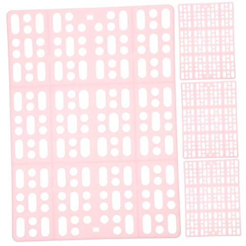 DRESSOOS Käfigmatten für Kleintiere 4 Pads Löcher rutschfest leicht zu reinigen sicher für Hasen Meerschweinchen Hamster Rosa DRESSOOS Käfigmatten für Kleintiere 4 Pads Löcher rutschfest leicht zu reinigen sicher für Hasen Meerschweinchen Hamster Rosa von DRESSOOS