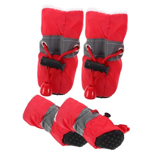 DRESSOOS Schützende Haustierschuhe 4 Stück Hundestiefel Wärmekomfort Für Ihren Hund Geeignet Für Regen DRESSOOS Schützende Haustierschuhe 4 Stück Hundestiefel Wärmekomfort Für Ihren Hund Geeignet Für Regen von DRESSOOS