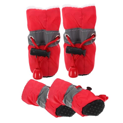 DRESSOOS 4 Stück rutschfeste Haustierschuhe Stiefel Für Haustiere – rutschfeste Haustierschuhe Hundeschuhe Für Den Außenbereich Schützende Haustierschuhe Praktische Hundeschuhe DRESSOOS 4 Stück rutschfeste Haustierschuhe Stiefel Für Haustiere – rutschfeste Haustierschuhe Hundeschuhe Für Den Außenbereich Schützende Haustierschuhe Praktische Hundeschuhe von DRESSOOS