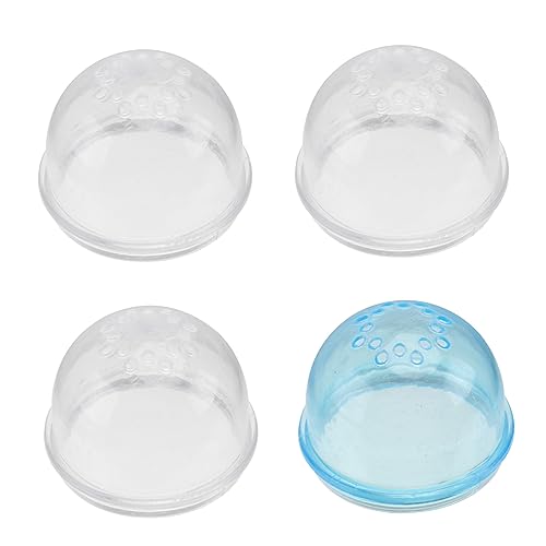 DRESSOOS 4 Stück Hamsterkäfig-rohrenden Zubehör Sicheres Material Für Zwerghamster Rennmäuse Mäuse Zufällige Farben von DRESSOOS