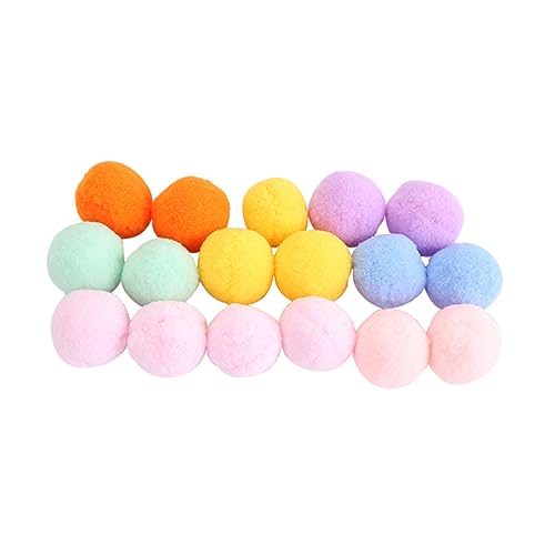 DRESSOOS 48er-Pack Katzenspielzeugbälle Bälle Für Plüsch Katzenspielzeug Zubehör Tierbedarf Spaß Für Ihr Haustier von DRESSOOS