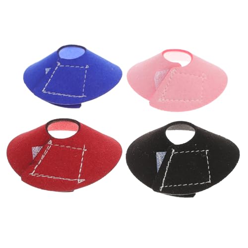 DRESSOOS 4Stücke Papageien Halskragen Kratzer Erholungs Kragen für Kleine Vögel Verstellbar für Wundheilung Bunten Farben DRESSOOS 4Stücke Papageien Halskragen Kratzer Erholungs Kragen für Kleine Vögel Verstellbar für Wundheilung Bunten Farben von DRESSOOS