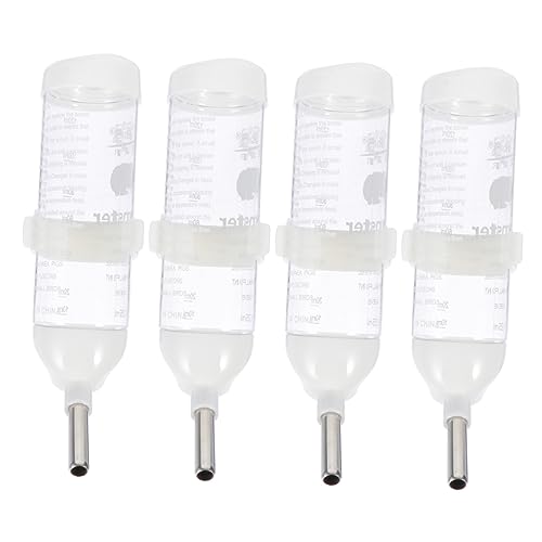 DRESSOOS 4stücke Hamster Wassertränke Auslaufsichere Trinkflasche Für Kleine Haustiere Einfach Zu Reinigen Befestigen Für Kaninchen Und Chinchillas DRESSOOS 4stücke Hamster Wassertränke Auslaufsichere Trinkflasche Für Kleine Haustiere Einfach Zu Reinigen Befestigen Für Kaninchen Und Chinchillas von DRESSOOS