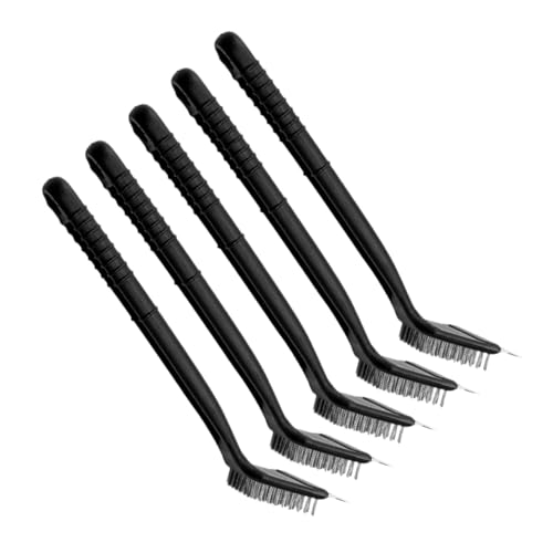 DRESSOOS 5Pcs Vogelkäfigbürste Birdbürste Langer Griff Praine Praktische Käfigbürste Vogelhütte Page Part Cage Pünder Pirbe Vogel Käfig Zubehör Für Vogelkäfigreinigung Für Vogelkäfigkäfig von DRESSOOS