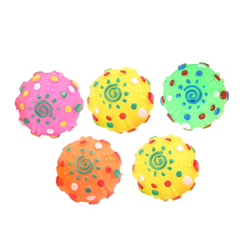 DRESSOOS Langlebiges Hundespielzeug 5st Pet-Ball- Dog Toy Hundespielzeuge Hundenapf Set Hundeball Geräuschmachendes Hundspielzeug Sound- Für Haustiere Soundspielzeug Für Hunde DRESSOOS Langlebiges Hundespielzeug 5st Pet-Ball- Dog Toy Hundespielzeuge Hundenapf Set Hundeball Geräuschmachendes Hundspielzeug Sound- Für Haustiere Soundspielzeug Für Hunde von DRESSOOS