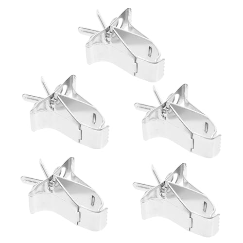 DRESSOOS 5St Obst Feeder Gemüseclip Vogelfütterer Fruchtspielzeug Sittich Futterspender für Papageienfrüchte Futterhalter Langen Zubehör Halterung Obststand von DRESSOOS