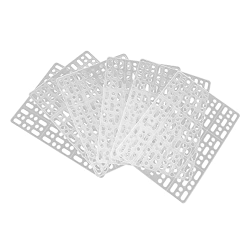 DRESSOOS 6 Stück Haustier Gesundheitsmatte Kaninchenmatten Für Käfige Kaninchen Fußpolster Haustier PIPI Kleintier Loch Pad Hamsterkäfig Lochmatte Kaninchen Fußmatten Käfigmatte DRESSOOS 6 Stück Haustier Gesundheitsmatte Kaninchenmatten Für Käfige Kaninchen Fußpolster Haustier PIPI Kleintier Loch Pad Hamsterkäfig Lochmatte Kaninchen Fußmatten Käfigmatte von DRESSOOS