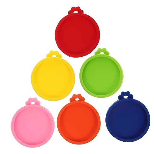 DRESSOOS 6 Stück Joghurtglasdeckel Katzenfutterdosendeckel Haushaltskatzenfutterdeckel Dosenhundefutterdeckel Katzenfutterdosendeckel Aufbewahrungsdeckel Dosentierfutter DRESSOOS 6 Stück Joghurtglasdeckel Katzenfutterdosendeckel Haushaltskatzenfutterdeckel Dosenhundefutterdeckel Katzenfutterdosendeckel Aufbewahrungsdeckel Dosentierfutter von DRESSOOS