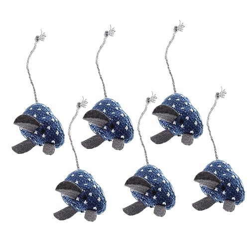 DRESSOOS 6stücke Teiliges Katzenminze Spielzeug Mäuse Interaktives Katzenzubehör Für Kätzchen Weiche Plüschspielzeuge Mit Katzenspielzeug Für Und Gesunde Katzen DRESSOOS 6stücke Teiliges Katzenminze Spielzeug Mäuse Interaktives Katzenzubehör Für Kätzchen Weiche Plüschspielzeuge Mit Katzenspielzeug Für Und Gesunde Katzen von DRESSOOS