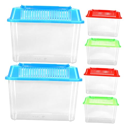 DRESSOOS Tragbares Aquarium-Set 6-teilig Handaquarien Aus Kunststoff Für Schildkrötenbecken Haustier-hamsterbox Reptilienbox Schlange DRESSOOS Tragbares Aquarium-Set 6-teilig Handaquarien Aus Kunststoff Für Schildkrötenbecken Haustier-hamsterbox Reptilienbox Schlange von DRESSOOS