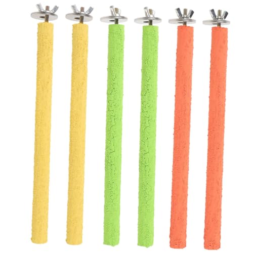 DRESSOOS 6 Stück Scrub Stick Sittich Sitzstange, Sittich Balance Zug Spielzeug, Sittichkäfig Sitzstange, Vogel Stehspielzeug, Vogelkäfig Ständer, Vogelständer Für Papageien, Sittich DRESSOOS 6 Stück Scrub Stick Sittich Sitzstange, Sittich Balance Zug Spielzeug, Sittichkäfig Sitzstange, Vogel Stehspielzeug, Vogelkäfig Ständer, Vogelständer Für Papageien, Sittich von DRESSOOS