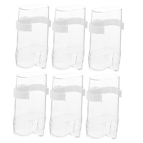 DRESSOOS 6stücke Vogelkäfig Wasserspender Für Vögel Automatischer Wasserbehälter Für Papageien Und Andere Haustiere Installieren Hygienisch Und Robust Transparente Ausführung DRESSOOS 6stücke Vogelkäfig Wasserspender Für Vögel Automatischer Wasserbehälter Für Papageien Und Andere Haustiere Installieren Hygienisch Und Robust Transparente Ausführung von DRESSOOS