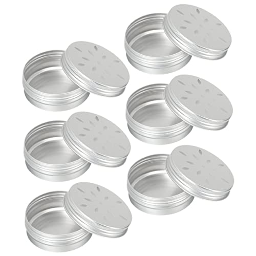 DRESSOOS 6 Stück Hundeduft-trainingshalter Duftbehälter Nasentrainings-werkzeugkoffer Für Haustiere 80 Ml Geruchsbox Hunde-Agility-trainingswerkzeuge Aluminiummaterial Deckel Mit Blumenloch DRESSOOS 6 Stück Hundeduft-trainingshalter Duftbehälter Nasentrainings-werkzeugkoffer Für Haustiere 80 Ml Geruchsbox Hunde-Agility-trainingswerkzeuge Aluminiummaterial Deckel Mit Blumenloch von DRESSOOS