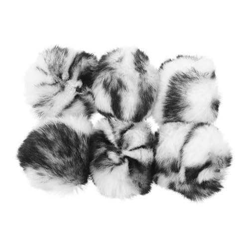 DRESSOOS 6er-Pack schwarzes Zebra-Katzenspielzeug Plüschbälle mit Katzenminze Kratzbaum Wiederverwendbare Haustierbälle lustige Bewegung für Katzen DRESSOOS 6er-Pack schwarzes Zebra-Katzenspielzeug Plüschbälle mit Katzenminze Kratzbaum Wiederverwendbare Haustierbälle lustige Bewegung für Katzen von DRESSOOS