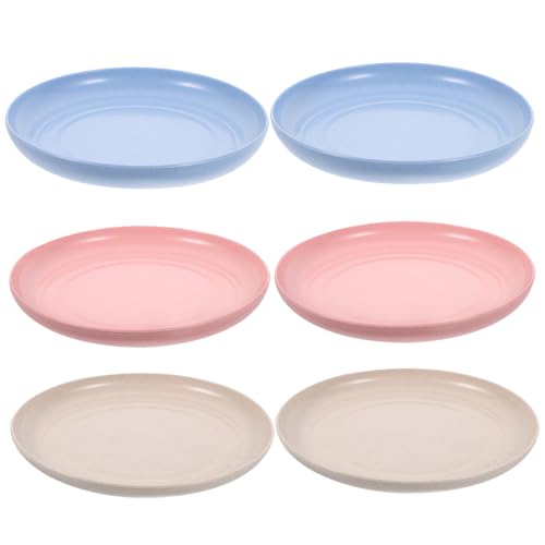 DRESSOOS 6-teiliges Katzenfutternapf-Set Flacher Kätzchennapf Für Nassfutter-müdigkeit Runde Katzennäpfe Für Katzen Mit Kurzen Beinen von DRESSOOS
