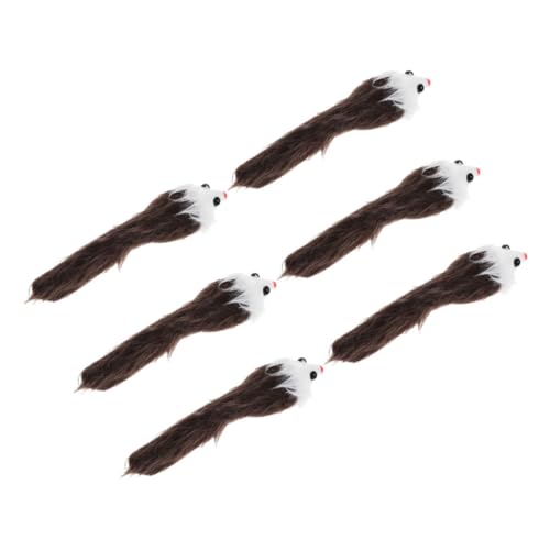 DRESSOOS Katzenspielzeug 6er-Set Realistische Mäuse Spielzeug Für Katzen Spielzeugmaus Für Indoor-kätzchen Interaktives Kätzchen-mäusespielzeug DRESSOOS Katzenspielzeug 6er-Set Realistische Mäuse Spielzeug Für Katzen Spielzeugmaus Für Indoor-kätzchen Interaktives Kätzchen-mäusespielzeug von DRESSOOS
