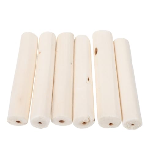 DRESSOOS 6stücke Papagei Kauspielzeug Aus Natürlichem Vogelspielzeug Zum Knabbern Schaukeln Und Der Kleiner Vögel Für Wellensittiche Und Nymphensittiche DRESSOOS 6stücke Papagei Kauspielzeug Aus Natürlichem Vogelspielzeug Zum Knabbern Schaukeln Und Der Kleiner Vögel Für Wellensittiche Und Nymphensittiche von DRESSOOS