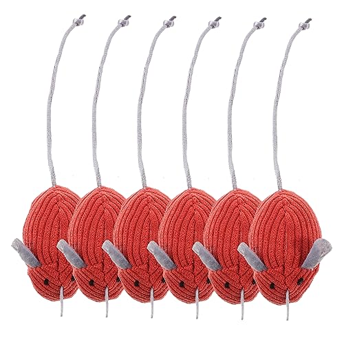 DRESSOOS 6St ausgestopftes Katzenspielzeug Katzenzubehör Katzenspielzeug für Innenkatzen Katzensachen knete kauspielzeug Catnip Katzenminze Katzen-Mäuse- Plüsch DRESSOOS 6St ausgestopftes Katzenspielzeug Katzenzubehör Katzenspielzeug für Innenkatzen Katzensachen knete kauspielzeug Catnip Katzenminze Katzen-Mäuse- Plüsch von DRESSOOS