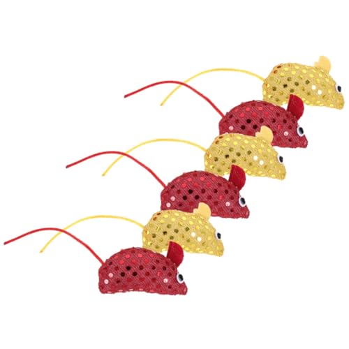 DRESSOOS 6st Zahnspielzeug Für Kätzchen Interaktives Katzenspielzeug Für Haustiere Katzenspielzeug Spielzeugkatze Kauspielzeug Für Katzen Katzenstreu Paillettenstoff DRESSOOS 6st Zahnspielzeug Für Kätzchen Interaktives Katzenspielzeug Für Haustiere Katzenspielzeug Spielzeugkatze Kauspielzeug Für Katzen Katzenstreu Paillettenstoff von DRESSOOS