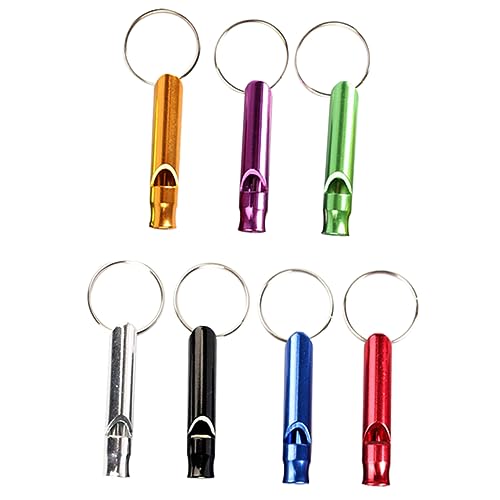 DRESSOOS 7st Trainingspfeife Für Papageien Hunderückrufpfeife Professionelle Trainingspfeife Katzenpfeife Haustierfütterungshelfer Taube Vogelflugpfeife Stilles Pfeifen Aluminiumlegierung DRESSOOS 7st Trainingspfeife Für Papageien Hunderückrufpfeife Professionelle Trainingspfeife Katzenpfeife Haustierfütterungshelfer Taube Vogelflugpfeife Stilles Pfeifen Aluminiumlegierung von DRESSOOS