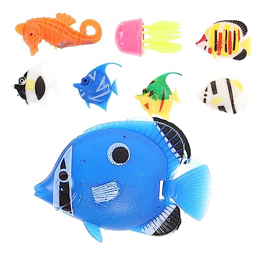 DRESSOOS Realistisches Aquarium-Ornament schwimmendes Fischmodell für Büro- oder Heimdekoration zufälliger Stil DRESSOOS Realistisches Aquarium-Ornament schwimmendes Fischmodell für Büro- oder Heimdekoration zufälliger Stil von DRESSOOS
