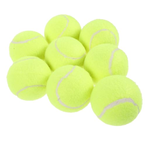 DRESSOOS 8 Stück Trainingstennisbälle Für Kleine Hunde, Tennisbälle, Wurfbälle Für Hunde, Hundetrainingswerkzeuge, Haustierspielzeug, Tennistrainingsbälle, Sportzugbälle, Spielzeug Für von DRESSOOS