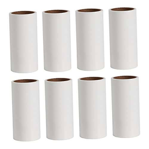 DRESSOOS 8st Haarentfernungsrolle Kleiderputzpapier Katzenhaarentferner Couch Fusselrolle Klebriges Papier Klebrige Walze Fusselrolle Für Haustiere Fusselentferner Haarklebepapier Weiß DRESSOOS 8st Haarentfernungsrolle Kleiderputzpapier Katzenhaarentferner Couch Fusselrolle Klebriges Papier Klebrige Walze Fusselrolle Für Haustiere Fusselentferner Haarklebepapier Weiß von DRESSOOS