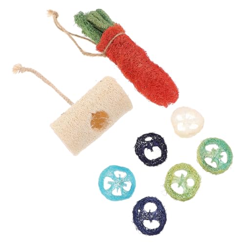 DRESSOOS Hasen-backenzahn-Spielzeug Kauspielzeug Für Hamster Meerschweinchen Kleintiere Dekorative Pflege Zufällige Farbe DRESSOOS Hasen-backenzahn-Spielzeug Kauspielzeug Für Hamster Meerschweinchen Kleintiere Dekorative Pflege Zufällige Farbe von DRESSOOS